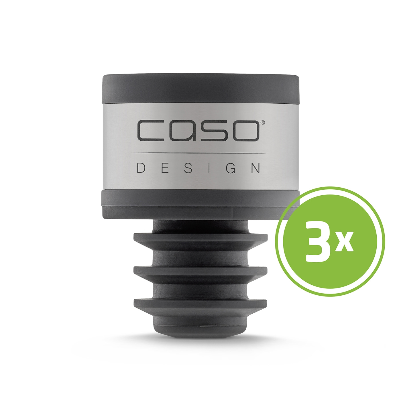 Set tapones para envasar al vacío botellas de vino Caso WineLock